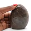 Pedra da lua negra natural - 1