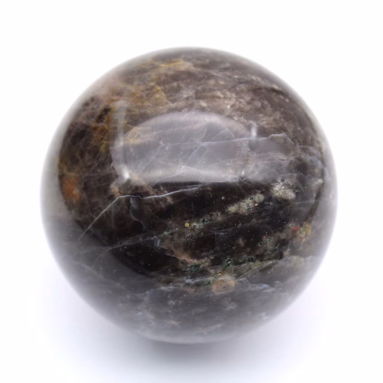 Esfera de pedra microclina