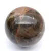 Esfera de pedra da lua microclina - 4