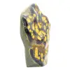 Jaspe Abelha Indonésio: Ornamento de Pedra Natural Polida - 4