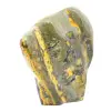 Jaspe Abelha Indonésio: Ornamento de Pedra Natural Polida - 9