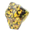 Jaspe Abelha Indonésio: Ornamento de Pedra Natural Polida - 12