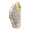 Jaspe Bumblebee indonésio: Pedra decorativa polida - 4