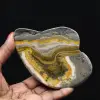 Ciência Mineral da Rocha Jaspe Abelha Polida - 1