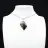 Pingente Kambamba Jasper em forma de diamante