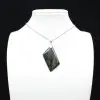 Pingente Kambamba Jasper em forma de diamante - 0