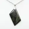 Pingente Kambamba Jasper em forma de diamante - 1