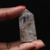 Prisma de quartzo com inclusão - 0