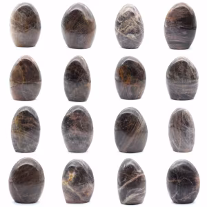 Pedra da Lua Negra Polida Freeform