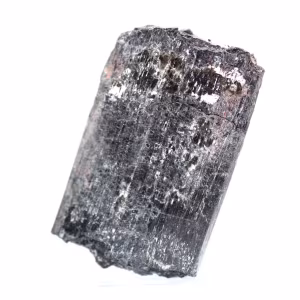 Cristal de turmalina negra