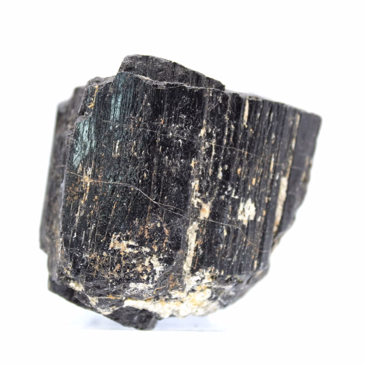 Cristal de turmalina negra