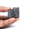 Cristal de turmalina negra bruta - 1