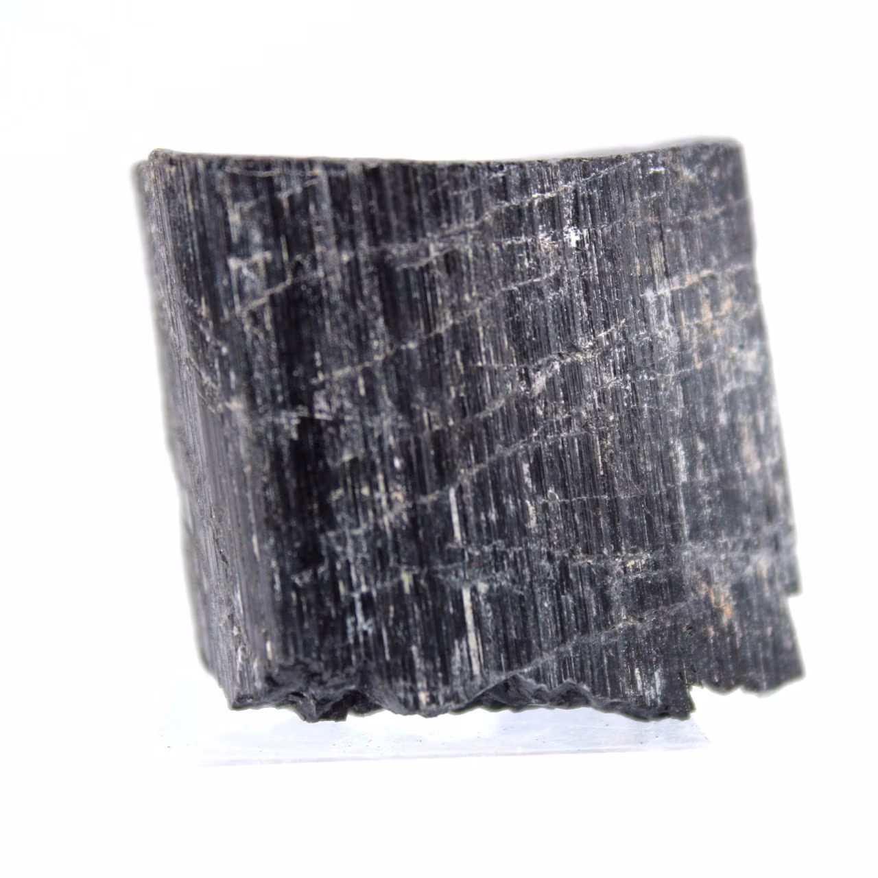 Cristal de turmalina negra bruta