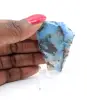 Fatia de pedra de azurita malaquita para coleção e criação - 4