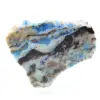 Fatia polida de azurita malaquita mineral bruto de qualidade - 0