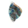 Fatia polida de azurita malaquita mineral bruto de qualidade - 0