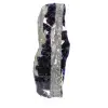 Fatia de fluorita e pirita para coleção mineral - 1