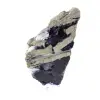 Pedra de fluorita pirita natural mineral único - 1