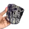 Pedra de fluorita pirita mineral bruto para coleção - 0