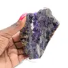 Fatia de fluorita e pirita para coleção mineral - 0