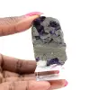 Pedra de fluorita pirita natural mineral único - 0