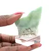 Fatia de aragonita verde para coleção de minerais - 4
