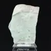 Fatia polida de aragonita verde mineral bruto de qualidade - 3