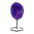  Ágata tingida de roxo