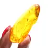 Pedra Âmbar Amarela da Lituânia – Seixo para Estética - 1