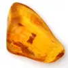 Âmbar Báltico Amarelo – Seixo Polido, Objeto Decorativo - 0