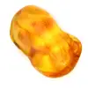 Pedra natural âmbar amarelo – seixo colecionável lituano - 0