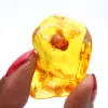 Pequena Pedra Âmbar Amarela – Fóssil Colecionável - 1