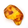Pequena Pedra Âmbar Amarela – Fóssil Colecionável - 0