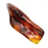 Seixo de âmbar polido da Lituânia - Objeto decorativo mineral - 0