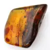 Grande seixo de âmbar lituano polido - Mineral para colecionadores - 2