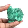 Pedra de malaquita fibrosa bruta - 1
