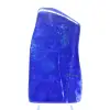 Bloco polido de lápis-lazúli azul do Afeganistão - 0