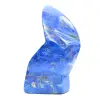 Pedra de lápis-lazúli polida única do Afeganistão - 0