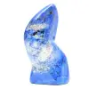 Pedra de lápis-lazúli polida única do Afeganistão - 4