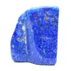 Ornamento de lápis-lazúli azul profundo em formato livre - 0
