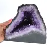  Geodo de ametista do Brasil com cristais roxos para colecionador - 0