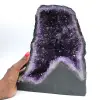  Geodo de ametista do Brasil único de alta qualidade com base estável - 1