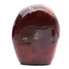 Ornamento de cornalina polida de qualidade - Mineral natural colecionável (Madagascar) - 0