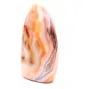 Cornalina polida de Madagascar - espécime de pedra natural para decoração e ciência - 3