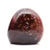 Cornalina polida de Madagascar - Pequena pedra natural para coleção e decoração - 0