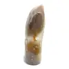 Cornalina natural polida, grande ornamento mineral de Madagascar - 4