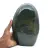 Grande pedra de jaspe verde polida, espécime mineral, Madagascar