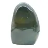 Espécime de jaspe verde polido, grande pedra decorativa, Madagascar - 2