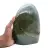Espécime de jaspe verde polido, grande pedra decorativa, Madagascar