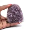 Ametista Natural do Brasil: Geodo Pequeno e Elegante - 0